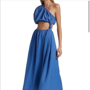 FARM Rio one shoulder dress size S